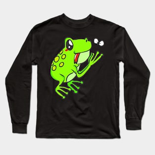 Frog Tadpole Toad Lurch Toad Froschlurch sweet Long Sleeve T-Shirt